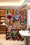 Bathroom Curtain, Punk Design Patterned Shower Curtain, Bathtub Curtain 175X200Cm - 3