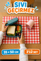 Stain-Proof and Liquid-Proof Lunch Mat 35×50 cm – Set of 3 for Primary School and Kindergarten - 4