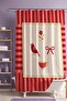 Bathroom Curtain, Minimalist Theme Patterned Shower Curtain, Bathtub Curtain 175X200Cm - 2