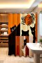 Bathroom Curtain, Hidden Cats Patterned Shower Curtain, Bathtub Curtain 175X200Cm - 3