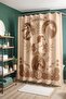 Bathroom Curtain, Racing Horse Paintings Patterned Shower Curtain, Bathtub Curtain 175X200Cm - 4