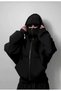 Style Vers Balaclava Full Zip Hooded Mask Hooded - 5