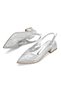 Women's 4 cm Heeled Pointed Toe Evening Dress Shoes - 4