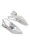 Women's 4 cm Heeled Stiletto and Bag Set - 5
