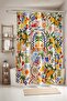 Bathroom Curtain, Fruit Garden and Holiday Pattern Shower Curtain, Bathtub Curtain 175X200Cm