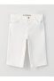 Nevavm with Difference in Waistline Regular Waist Narrow Fit Women's Jean Shorts - 6