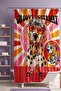Bathroom Curtain, Hippie Dogs Patterned Shower Curtain, Bathtub Curtain 175X200Cm - 2