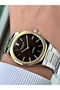 Special Design Silver Color 5 Atm Slim Case Steel Band Men's Wristwatch 8275Lc - 3