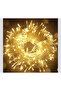New Year's Lighting 100 Led Curtain Hose Warm White Light - 10 Meters Decorative Transparent Cable Ornament