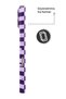 Honor 600 Purple Cowboy Protect Slim Glossy Full Covering Print Camera Protected Phone Case - 4