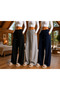 3 Pieces Trend Alert Women's Sweatpants (Black-Grey-Navy Blue)