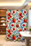 Bathroom Curtain, Pomegranate Garden Patterned Shower Curtain, Bathtub Curtain 175X200Cm - 3