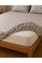 King Size Double Elastic Sheet Set 180X200X30 Cm, 2 Zippered 50X70 cm Pillowcases - 3