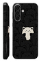Samsung A26 White Cat Protect Slim Glossy Full Covering Print Camera Protected Phone Case