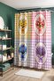 Bathroom Curtain, Colorful Bouquet Flowers Patterned Shower Curtain, Bathtub Curtain 175X200Cm - 4