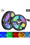 Rgb Strip 5 Meters 16 Color Remote Controlled Double Sided Tape with Adapter
