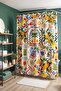 Bathroom Curtain, Fruit Garden and Holiday Pattern Shower Curtain, Bathtub Curtain 175X200Cm - 4
