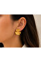 Plate Gold Earring Earring - 3