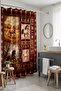 Bathroom Curtain, Horses on the Painting Patterned Shower Curtain, Bathtub Curtain 175X200Cm - 5