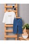 Lumberjack Shirt and Jeans Casual 4-Piece Boy'S/Baby's Set - 3