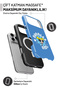(Magsafe) iPhone 12 Pro Bubble Girl Double Layer Shiny Protect Phone Case - 2
