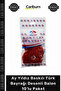 # Balloon Red Moon Star Printed National Holiday Decoration Turkish Flag Patterned Balloon 10 Pack