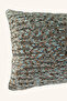Dark Mustard Turquoise Patterned 2-Piece Filled Throw Pillow Set - 3