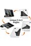 Slim iPad Air 13 And IPad Pro 12.9" Case, Y-Fold Stand, Clear Back, Auto Wake Sleep, Pencil Holder - 5
