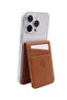 Magnetic Adhesive Card Holder with Clipstand and 4 Compartments