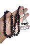 Original Sıkma Kehribar 11 mm 45 Habbe Prayer Beads Suitable for Daily Use - 5