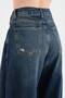 Women's Double-Piece Look Balloon Fit Design Jeans - 7