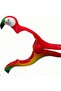 2-Pack Parrot Sunbed Pegs - Beach Pegs - Carpet Pegs - Towel Fixers - Table Pegs - Towel Pegs with Parrot Figure (Red-Yellow) - 2