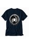 Men's Halftone Effect Night Lantern Print - Navy Blue - 4
