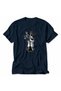 Men's Botanical Coffee Brewing Design - Navy Blue - 3