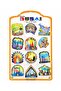 Souq Set of 12 Dubai foil magnets featuring multiple patterns and vibrant Skyline designs—perfect as souvenirs, gifts, or home décor.