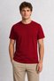 Men's Mexican Spirit Patterned T-Shirt with Back Print - Red - 2