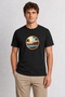 Men's Rio Coast Retro Graphic - Black