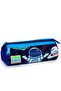 Kids Cobalt Blue Astronaut Patterned Three-Compartment Pencil Bag
