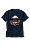 Men's Tokyo Minimalist Fuji Art Print - Navy Blue - 3