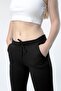 Women's Large Size Basic Jogger Knitted Sweatpants with Pockets