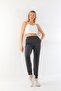Anthracite High Waisted Jogger Summer Sweatpants - 6