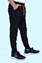 Phosphorescent Dynamic Printed Boy's Double Pocket Black Sweatpants - 3