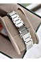 Special Design Silver-Blue Color 3 Atm Slim Case Steel Band Women's Wristwatch 8276Lc - 4