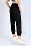 Women's Black Sweatpants - 4