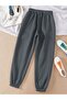 Brooklyn Sweatpants Jogger - Smoked Printed Elastic Cuff High Waist - 2