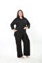 Women's Tencel Fabric Plus Size Suit - 6