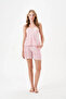 Pjs 29029 Women's Rope Strap Shorts Set - 2