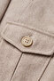 Men's Beige Safari Jacket Slim Fit 2-Piece Suit – Pleated Double-Legged Trousers 2600723 - 5