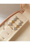 Pyramid Sparkle Dangle Earrings - 2