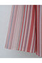 Hakim Yaka Striped Lined Oversize Thin Voile Tunic - Dried Rose - 6